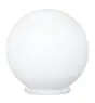 Eglo Tischlampe Rondo Plastik Weiß | Geeignet für 1x E27